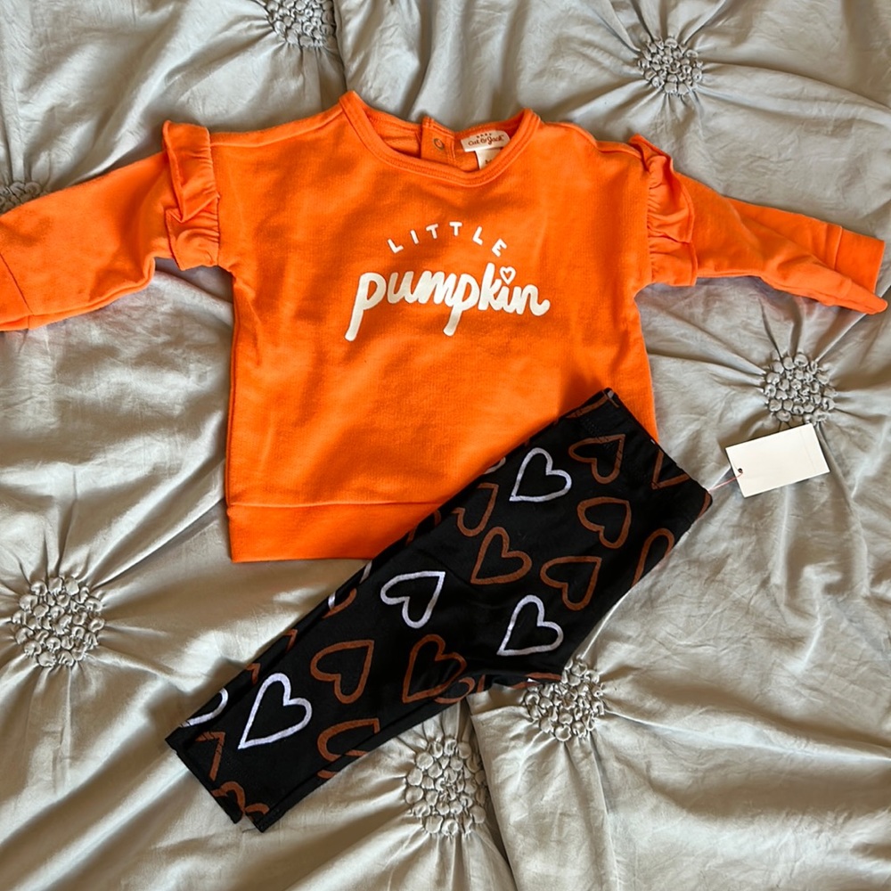Cat and Jack little pumpkin 3-6mo